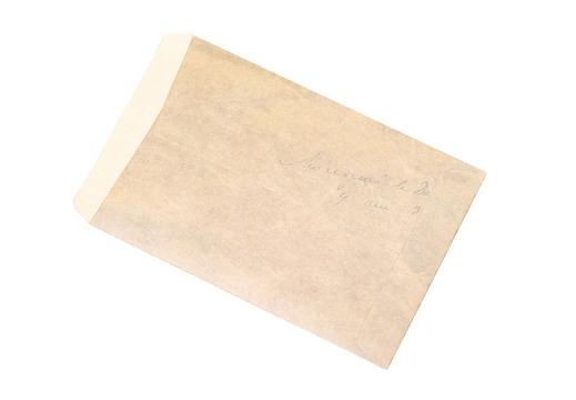 Лицевая сторона конверта